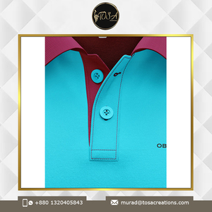 Los más vendidos 100% algodón hombres para Polo camiseta de alta calidad diseño personalizado transpirable secado rápido características de gran tamaño cuello - Product Image 4