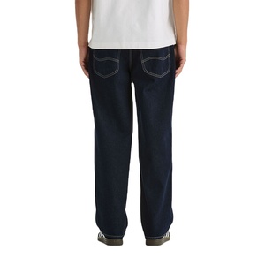 Pantalon en jean brut selvedge décontracté sur mesure pour homme, coupe droite ample, grande taille, style vintage, haute qualité, vente en gros - Product Image 2