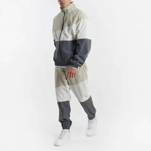 Plus Size Wholesale Custom Men <b>Windbreaker</b> Short Set Comfortable Breathable Nylon Set for Men Reasonable Price <b>Windbreaker</b> Set - Product Image 1