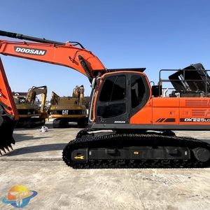 Excavadora Doosan DX225LC de Segunda Mano de Alta Calidad con Garantía Posventa, Excavadora de Orugas a Bajo Precio - Product Image 1