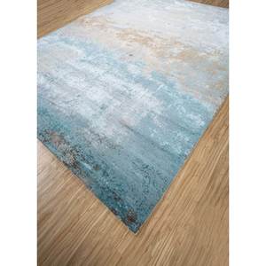 Alfombra Kavi Ivory de Lana y Seda de Bambú Anudada a Mano, Diseño Teoría del Caos, Patrón Abstracto para el Hogar, Pasillo, Rectangular, para Adolescentes, Esk-351 - Product Image 2