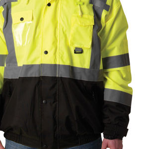 Veste de sécurité réfléchissante de construction extérieure bon marché vêtements de travail d'hiver haute visibilité pour la sécurité personnelle - Product Image 6