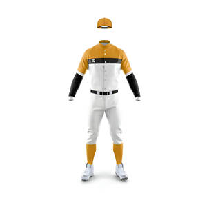 Conjunto de Jersey y pantalones de béisbol con cuello redondo personalizado 2025, transpirable y de talla grande, características para jugadores de equipo - Product Image 2