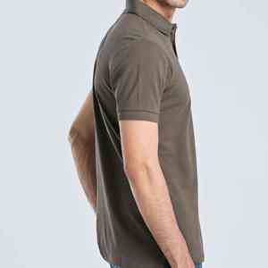 เสื้อยืดคอกลมแขนสั้นผ้าฝ้ายสไตล์ลำลองสตรีทแวร์สำหรับผู้ชาย รับทำโลโก้ตามสั่ง ขายส่ง - Product Image 6