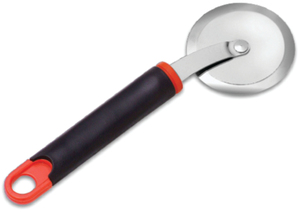 Cortador de Pizza Premium, hoja de acero inoxidable con agarre antideslizante para cortar Pizza, pastelería, pan, crepes, utensilio de cocina duradero - Product Image 2