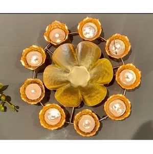 Urli Diya อินเดียสำหรับตกแต่งงานแต่งงานของขวัญและของตกแต่งแบบอินเดีย - Product Image 3