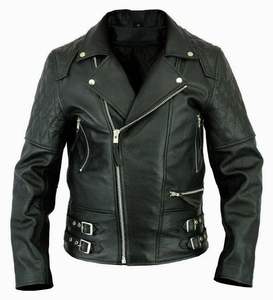 Blouson en cuir véritable pour moto Cafe Racer, luxe, exotique, imperméable, unisexe, toutes saisons, fabricant OEM/ODM - Product Image 6