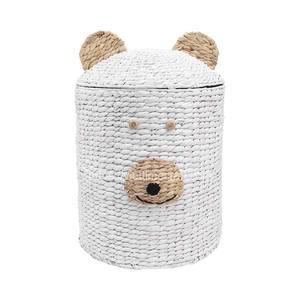 Top Selling Bear Shape Water Hyacinth Woven Storage <b>Basket</b> Vietnam Wholesale Container/Storage Solution - Product Image 6
