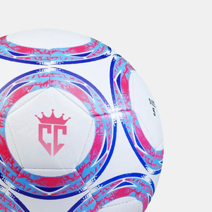 Balón de fútbol de cuero PU de alta calidad, tamaño oficial, logotipo personalizado impreso, el mejor fabricante para uso profesional en fútbol - Product Image 5