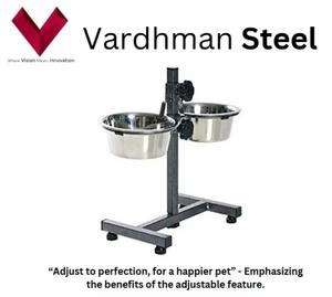 2025ชามอาหารสัตว์เลี้ยงปรับได้สองชั้นสำหรับการเดินทางกลางแจ้งขนาดเล็กสำหรับแมวสุนัขและกระต่าย - Product Image 2