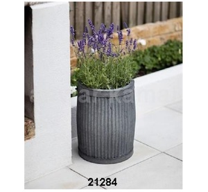 ชาวไร่โลหะชุบสังกะสีแผ่นสังกะสีกลมชาวไร่โลหะสําหรับบ้านสวน - Product Image 1