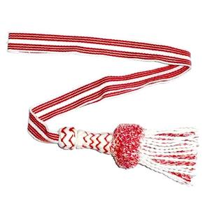 Noeud de sabre rouge et blanc personnalisé-Noeud de rapière uniforme pour uniformes de cérémonie Accessoires de cérémonie de haute qualité - Product Image 1