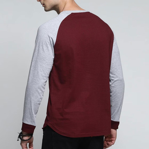 T-shirts à manches longues pour hommes personnalisés, vêtements de rue de haute qualité, tissu doux et confortable, séchage rapide, t-shirts à manches longues pour hommes - Product Image 3