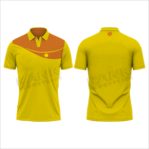 Chemises polo pour hommes en coton et élasthanne, respirantes, élégantes et confortables pour la saison estivale. - Product Image 3