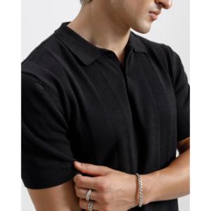 ไซส์ 6XL เนื้อผ้าถักระบายอากาศได้ดี สำหรับเสื้อโปโล ตกแต่งด้วยลายปัก ลายพิมพ์เรียบง่าย เทคนิคการพิมพ์แบบเบา ทรงครอปสั้น ผ้ายืดสแปนเด็กซ์สูง เหมาะสำหรับกอล์ฟ - Product Image 5