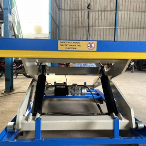 Excellent avec table élévatrice à ciseaux hydraulique électrique de 1 tonne Garantie du moteur de l'empileur électrique piéton 1 an Mécanique Vietnam - Product Image 1