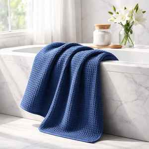 100% Cotton <b>Waffle</b> Weave Kitchen Towels Premium Turkish Made 30x50 cm - Product Image 4