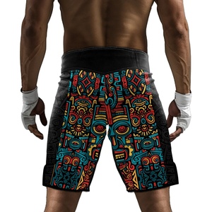 Shorts MMA de dernière génération en polyester, légers et durables, en spandex et polyester, personnalisés pour hommes - Product Image 6