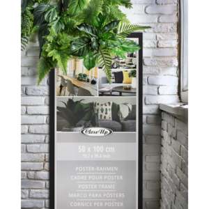 Black Plastic <b>Poster</b> <b>Frame</b> 50 X 100 cm - Product Image 5