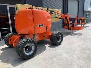 Chariot élévateur articulé autopropulsé en gros avec pompe à engrenages et moteur, nacelle élévatrice remorquable, haute efficacité, prix bas - Product Image 5