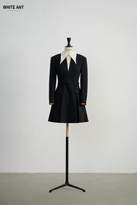 Best-seller Robe de Haute Qualité Pour Femmes 73% Polyester 17% Rayonne 10% Spandex PHOEBE MINI ROBE Avec Col Vietnam Fabricants - Product Image 2