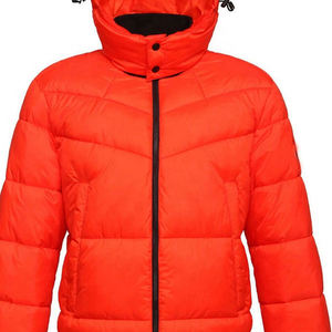 <b>Men's</b> Warm Custom Logo Black Winter Puff Outerwear Outdoor <b>Men</b> Bubble Puffer <b>Jacket</b> - Product Image 6