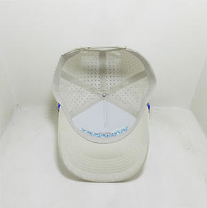Casquette de golf pour hommes avec logo brodé 3D personnalisé de haute qualité nouvelle arrivée casquette Snap Back avec trous découpés au laser casquettes perforées - Product Image 6