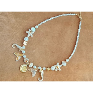 Trendy Sea Life Themed Fashion <b>Beaded</b> <b>Necklaces</b> for Beach Style Resale Collections - Product Image 1