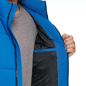 Veste matelassée pour hommes fabriquée sur mesure et très demandée, légère avec logo personnalisé, nouvelle arrivée pour la saison d'hiver - Product Image 4