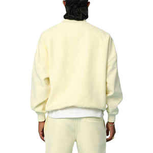 Sweatshirts and Shorts <b>Men</b> Tracksuit Set Leisure Street Clothing Baggy Velour Tracksuit Manufacturers Custom - Product Image 5