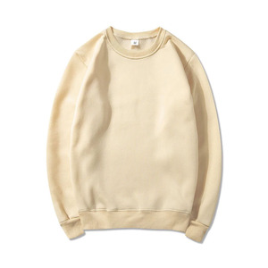 Sweat-shirts unisexes tendance de marque, lourds, 420 g, solides, vintage, de haute qualité, en coton lourd, col rond, pull-over - Product Image 2
