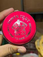Ballon de cricket professionnel JAWAS SPORTS de haute qualité, 156g, en cuir, pour l'entraînement, options de couleur et logo personnalisé