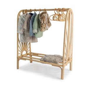 Lovely sunrise kids <b>clothes</b> drying racks best price rattan hanging standing rack for baby children clothing - Product Image 4