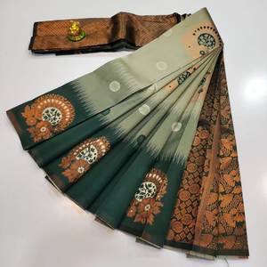 FANCY LIGHT PESO DE SEDA SAREES - Product Image 1
