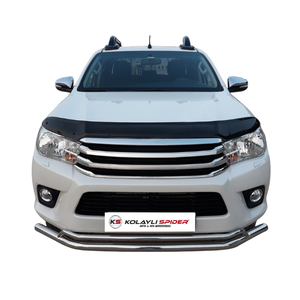 Protection de capot avant pour Toyota Hilux 2015-2020, compatible OEM, pare-insectes, accessoires extérieurs - Product Image 3