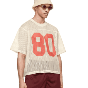 Low price Men's Affordable Mesh <b>Boxy</b> <b>T</b> <b>Shirt</b> Lowest MOQ Wholesale Stylish 2025 New Design Best Selling <b>T</b>-<b>shirt</b> For Men - Product Image 4