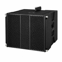 XUNGUAN AM-115 Haut-parleur de scène professionnel passif PA, enceinte en contreplaqué de bouleau avec revêtement en polyuréthane pour spectacles en direct