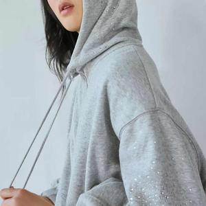 Service OEM surdimensionné de bonne qualité survêtement d'hiver pour femmes ensemble 2 pièces pantalons de survêtement pour jogging à bas prix à vendre - Product Image 6