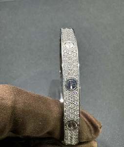 VVS Moissanite & 925สเตอร์ลิงเงินเฮอร์สสร้อยข้อมือเสน่ห์เครื่องประดับแฟชั่น - Product Image 4