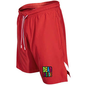 Short d'entraînement de performance confortable pour hommes, idéal pour le fitness, le yoga et les activités de plein air, short de fitness extensible à motif solide - Product Image 1