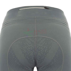 Collants d'équitation à fond intégral pour femmes avec poches zippées et ceinture Prix usine pour produits équestres pour chevaux - Product Image 5