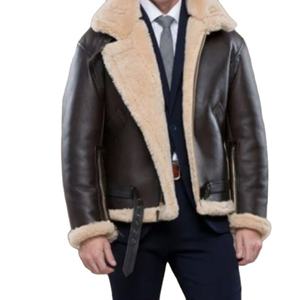 <b>Men's</b> Fish Leather Waterproof Windbreaker <b>Jacket</b> with Hood Fur Trim Warm <b>Filling</b> Winter Outdoor Wear 2026 - Product Image 1