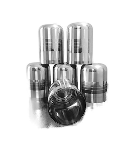 Verre à boire à eau en acier martelé Verre à boire en gros fantaisie de luxe pour une utilisation à la main au meilleur prix - Product Image 4