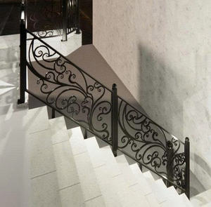 Idées d'escaliers et de rails d'escalier en fer forgé modernes Conceptions solides, décoratives et personnalisables pour les maisons contemporaines - Product Image 4