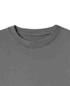 เสื้อยืดฮิปฮอปไมโครผ้าคอตตอนแบบครอปสำหรับทั้งชายและหญิง250GSM เฮฟวี่เวท100% - Product Image 3