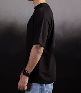 เสื้อยืดผ้าฝ้าย100% สำหรับทุกเพศของผู้ชายพิมพ์ลายแบบกำหนดเองระบายอากาศได้ดีเป็นมิตรกับสิ่งแวดล้อม - Product Image 5