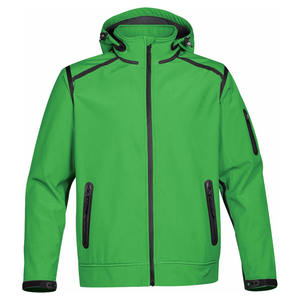 Veste coupe-vent softshell imperméable de haute qualité avec capuche Vêtements de sport zippés d'extérieur Logo personnalisé OEM Vente en gros - Product Image 6