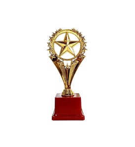 ถ้วยรางวัลโลหะทองเหลืองถ้วยรางวัลการออกแบบดาวถ้วยรางวัลกีฬาโลหะรางวัลเกียรติยศขายส่งกำหนดเอง - Product Image 1