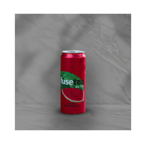 Té Fuse Watermelon en Latas de 24x330ml, Contiene 0.01g de Sal por 100ml para una Hidratación Equilibrada, Distribución al por Mayor - Product Image 1