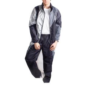 Conjuntos de chándal cortavientos con capucha de invierno de algodón para hombre OEM personalizado de alta calidad dos piezas ligero moda personalizada - Product Image 1